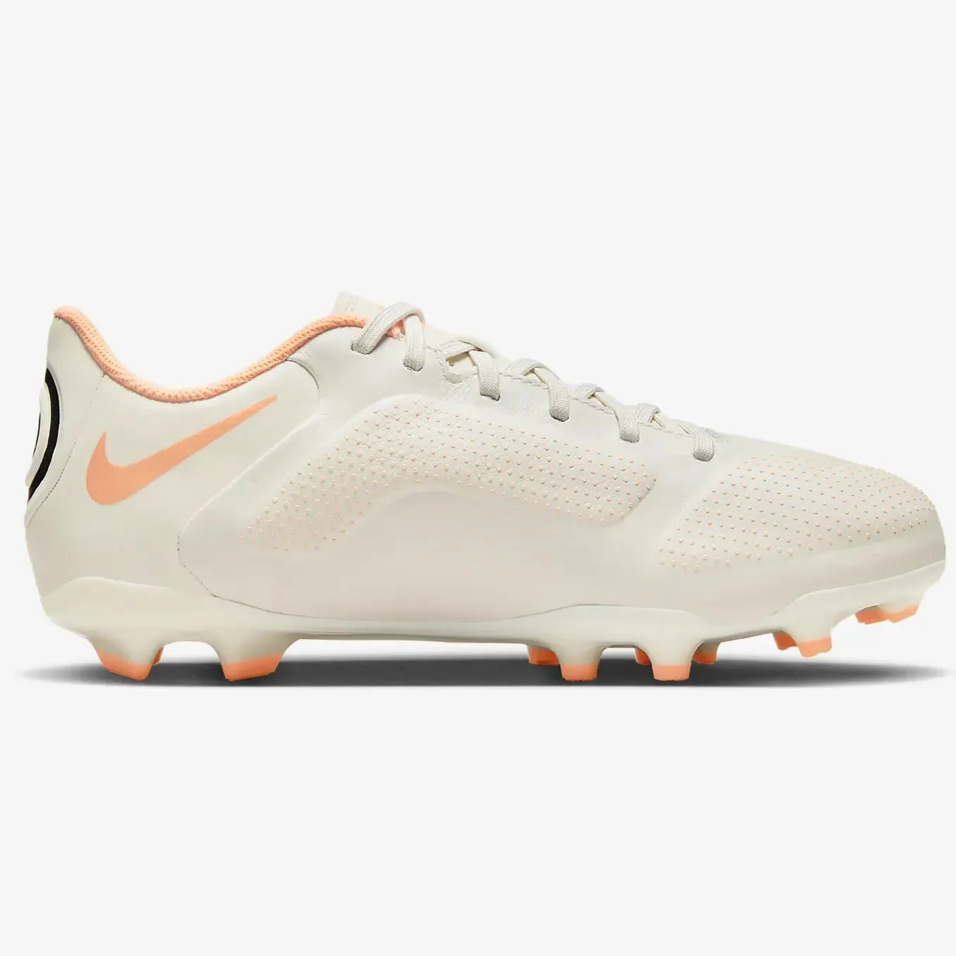 Nike Junior Legend 9 Academy FG-MG - Phantom-Yellow Strike - Image 2