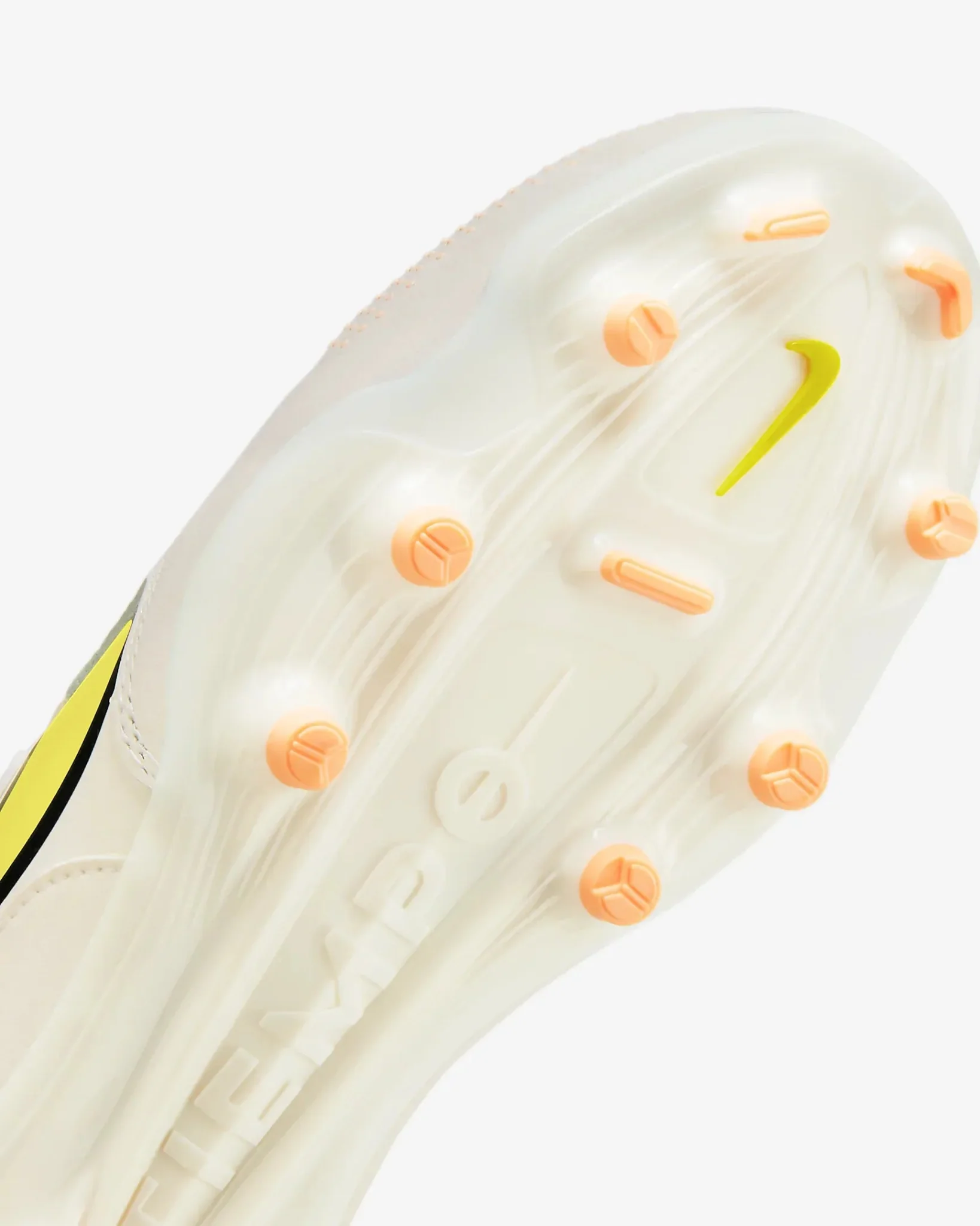 Nike Junior Legend 9 Academy FG-MG - Phantom-Yellow Strike - Image 7