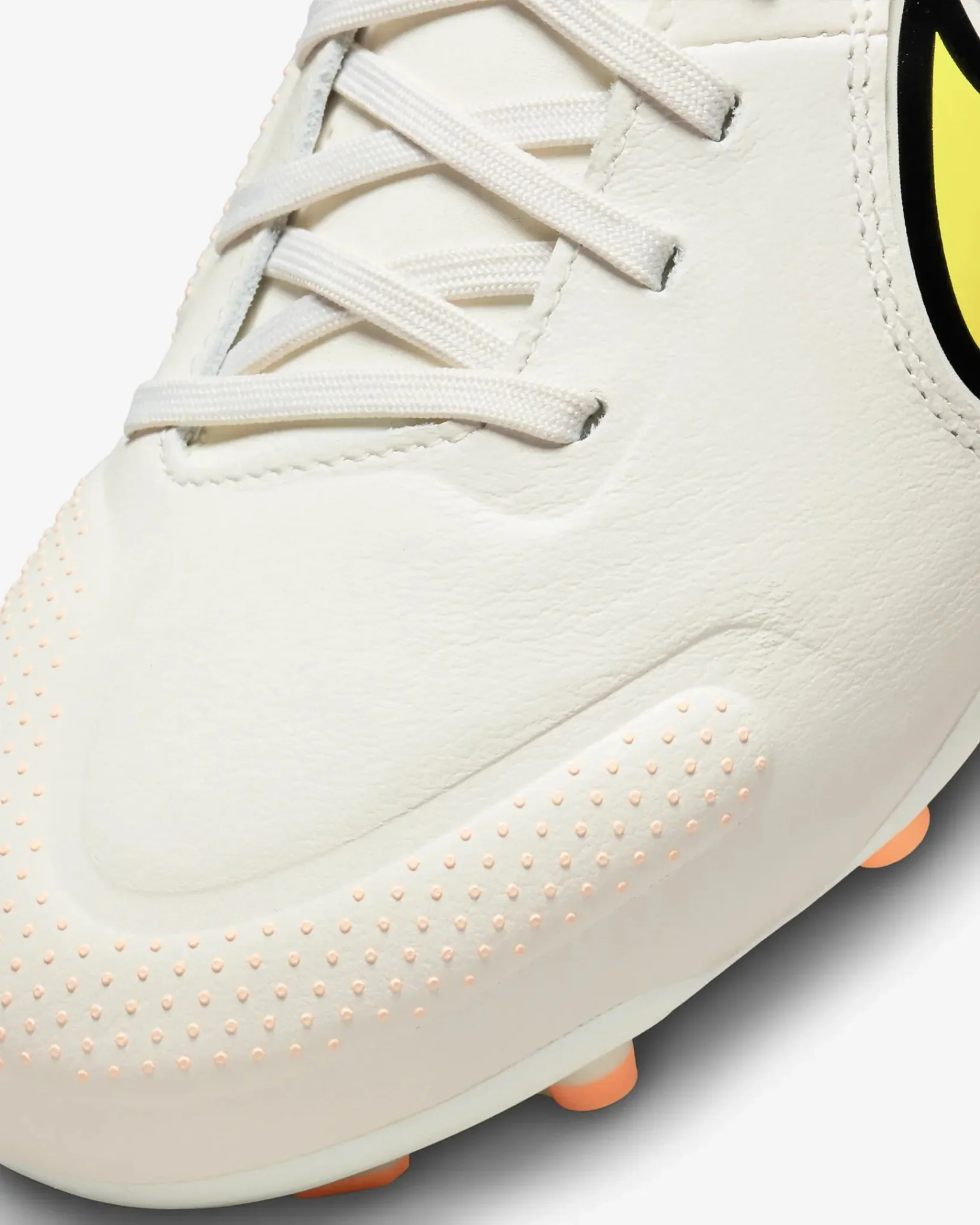Nike Junior Legend 9 Academy FG-MG - Phantom-Yellow Strike - Image 8