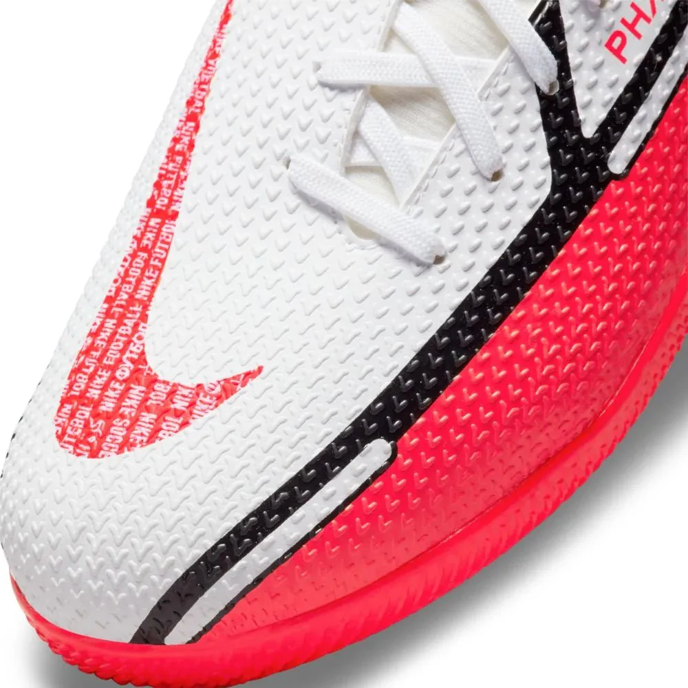 Nike Junior Phantom GT2 Academy DF IC - White-Volt-Crimson - Image 5