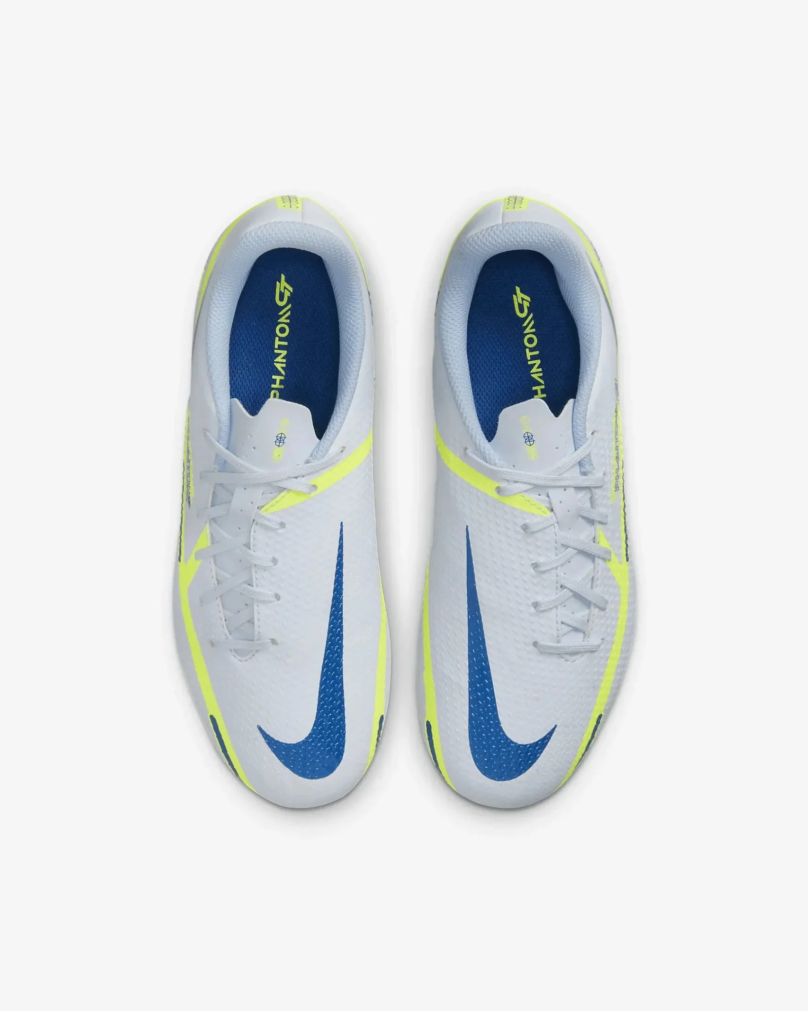 Nike Junior Phantom GT2 Academy FG-MG - Grey-Blue - Image 4