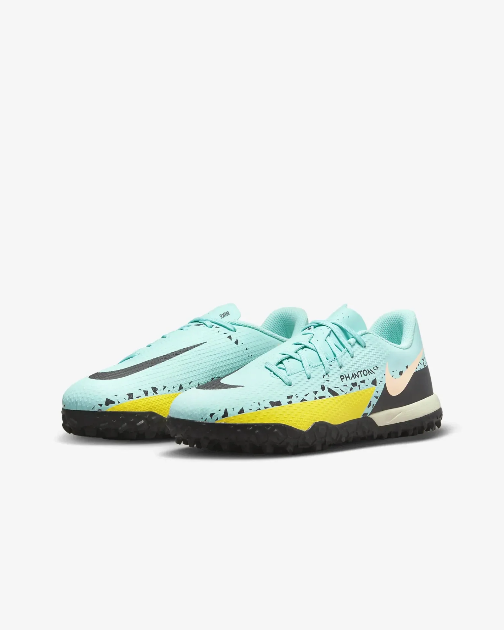 Nike Junior Phantom GT2 Academy TF - Glacier Ice-Black - Image 3