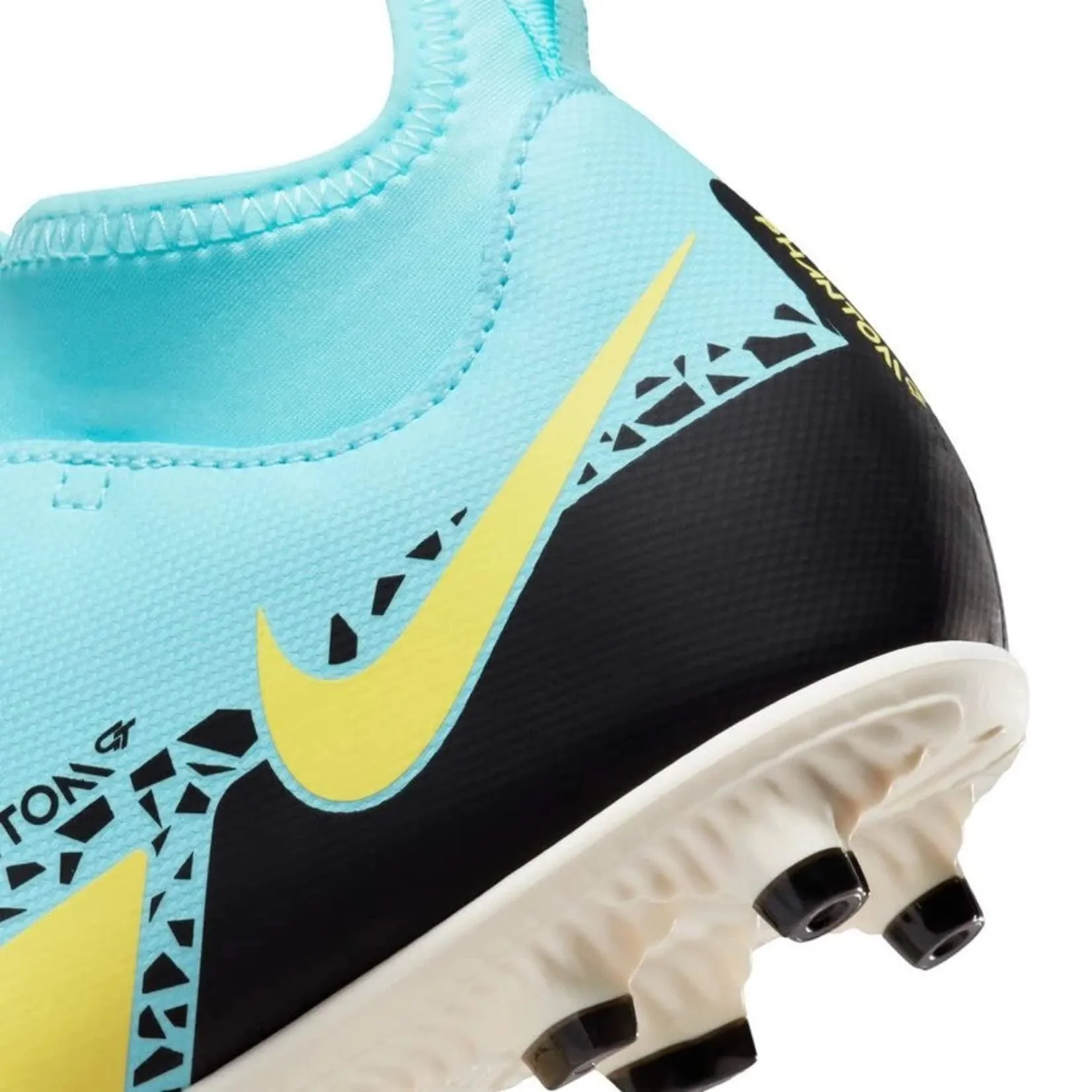 Nike Junior Phantom GT2 Club DF FG/MG Glacier-Black - Image 9