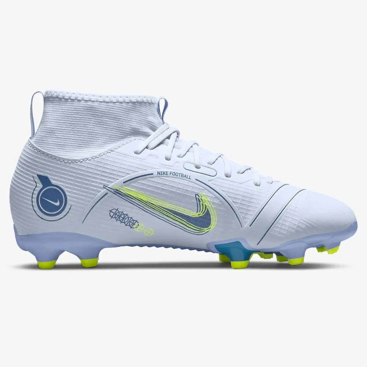 Nike Junior Superfly 8 Academy FG-MG - Grey-Blue - Image 2