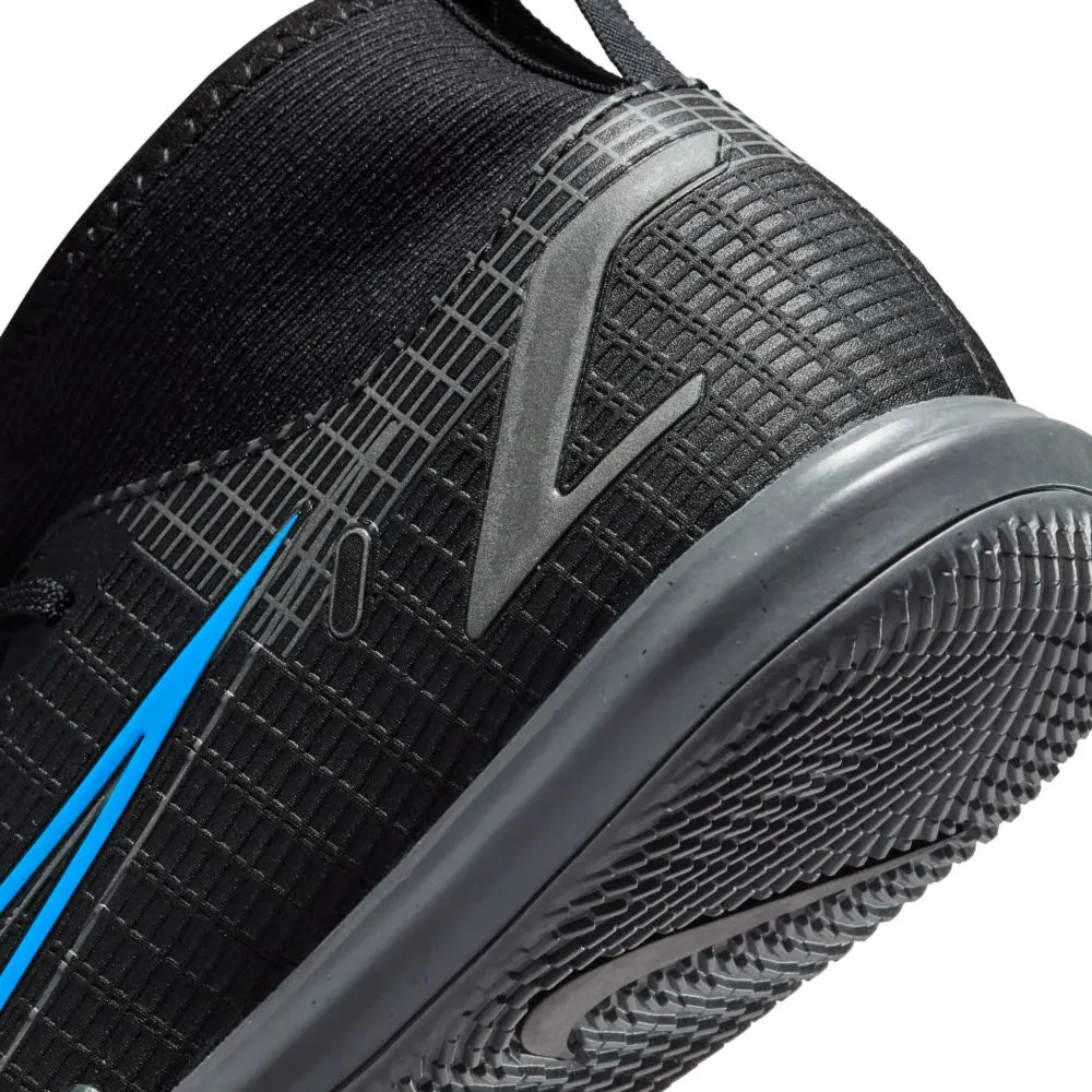 Nike Junior Superfly 8 Academy IC - Black-Blue - Image 8