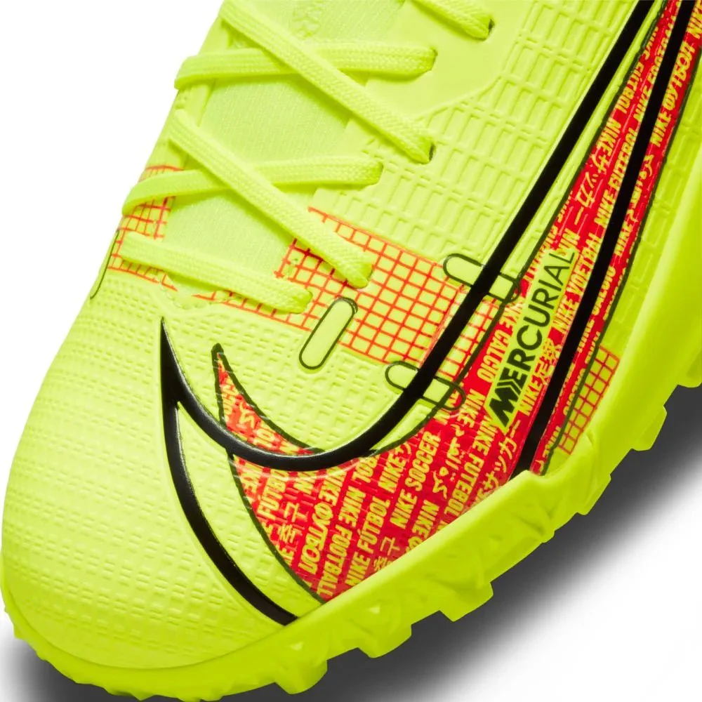 Nike Junior Superfly 8 Academy TF - Volt-Bright Crimson - Image 5