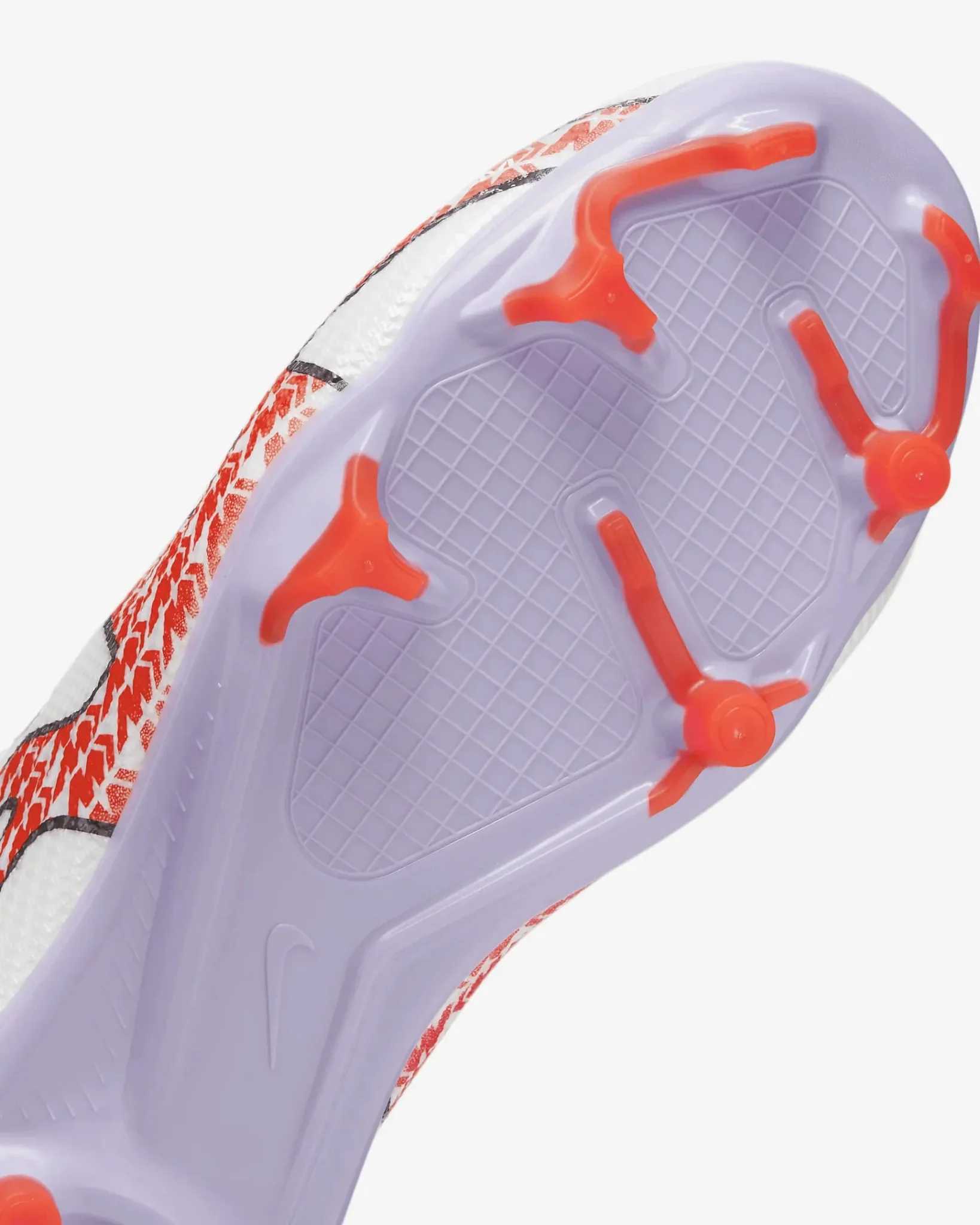 Nike Junior Zoom Superfly 9 Pro FG - White-Red-Purple - Image 7