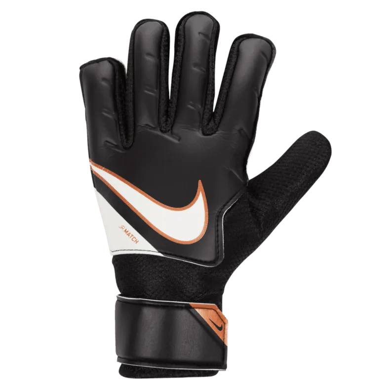 Nike Kids Goalkeeper Match Gloves - Black-Metallic Copper-White