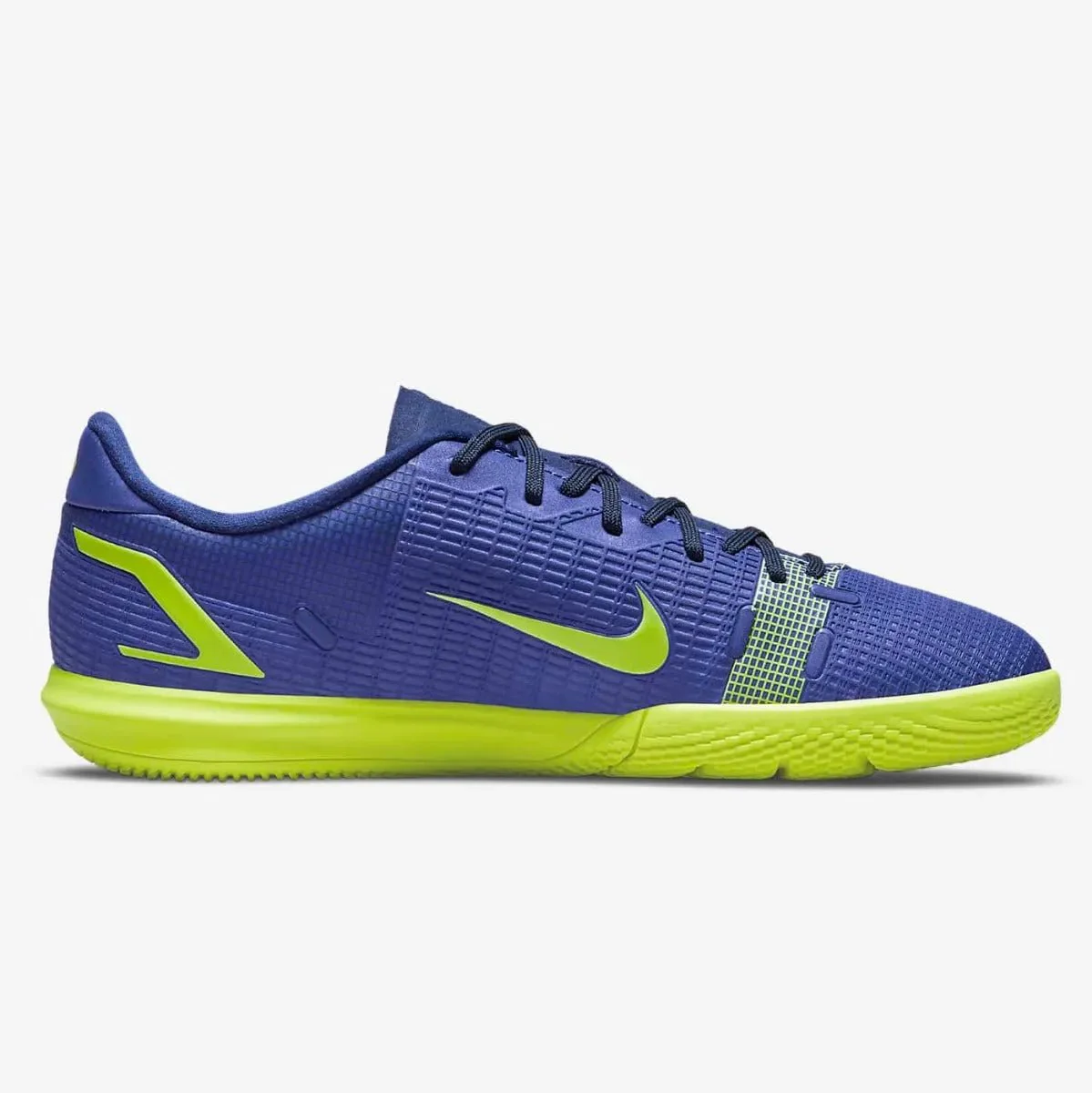 Nike Kids Vapor 14 Academy IC - Lapis Volt-Blue Void - Image 2