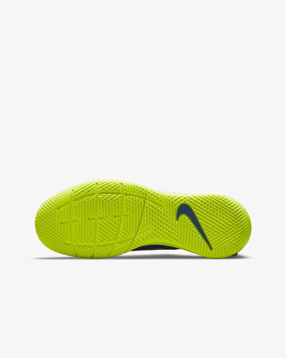 Nike Kids Vapor 14 Academy IC - Lapis Volt-Blue Void - Image 5