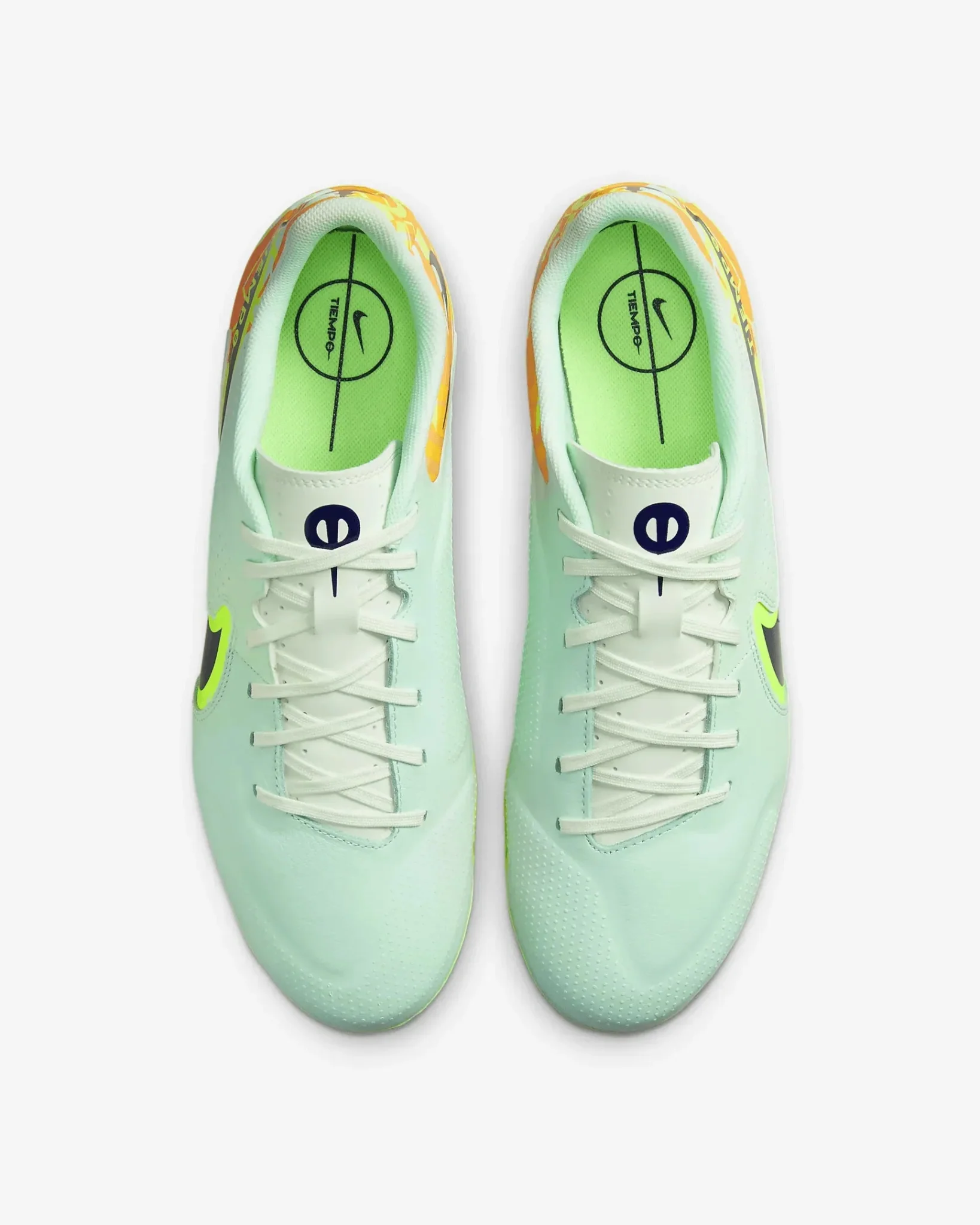 Nike Legend 9 Academy FG/MG Mint Foam-Blackened Blue - Image 5