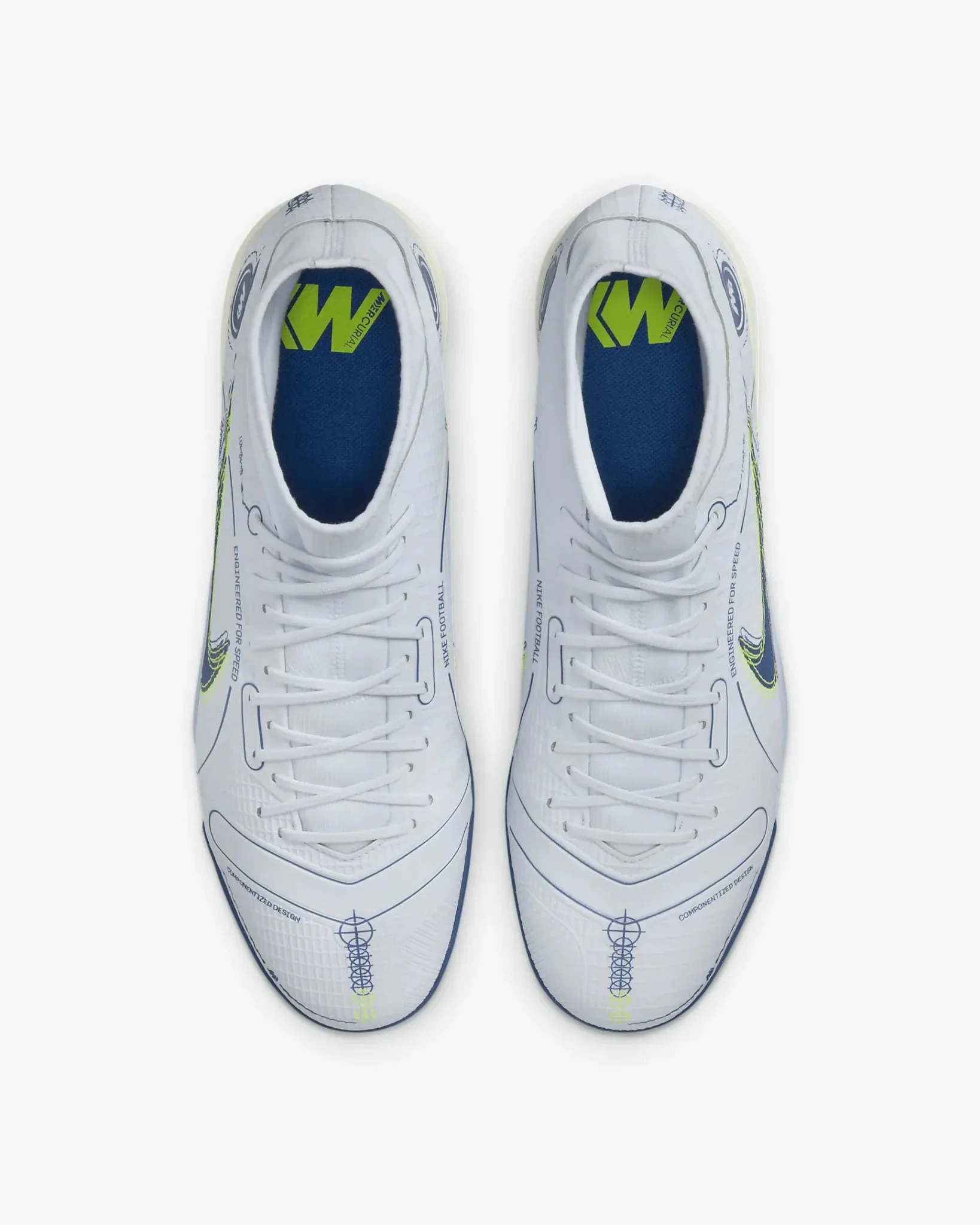 Nike Mercurial Superfly 8 Academy Turf - Grey-Blue - Image 4