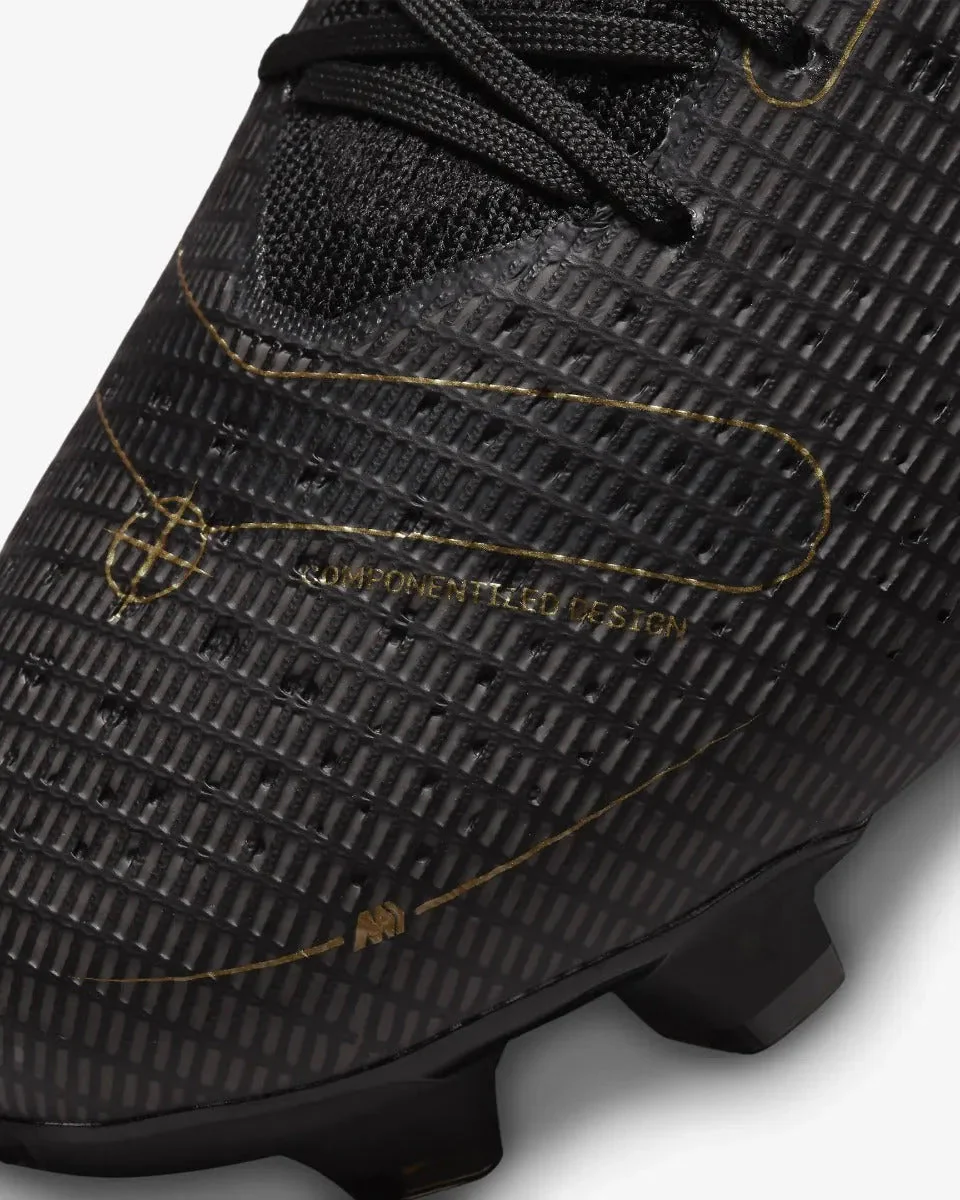 Nike Mercurial Vapor 14 Pro FG - Black-Gold-Silver - Image 8