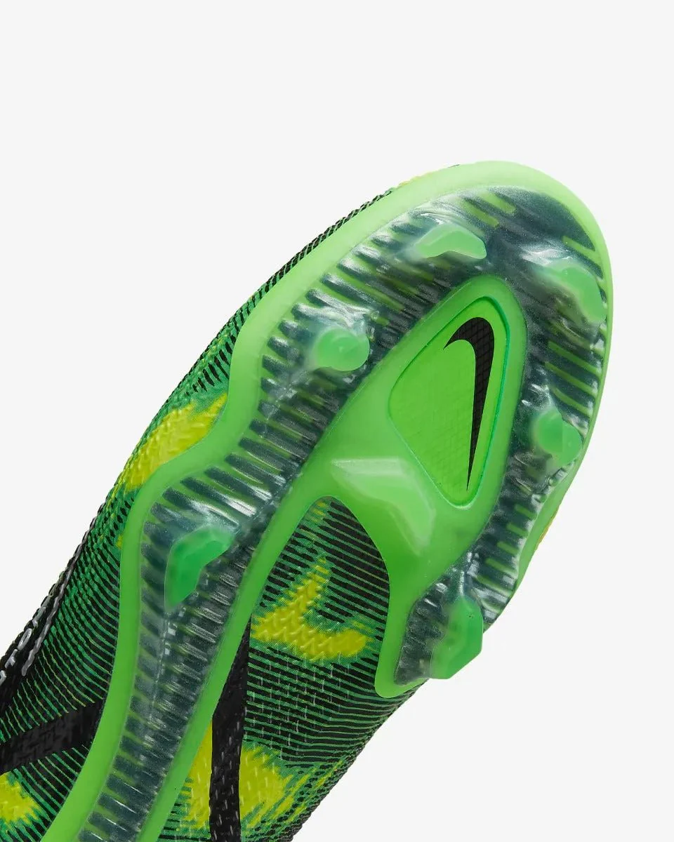 Nike Phantom GT2 Elite DF SW FG - Black-Green Strike - Image 7