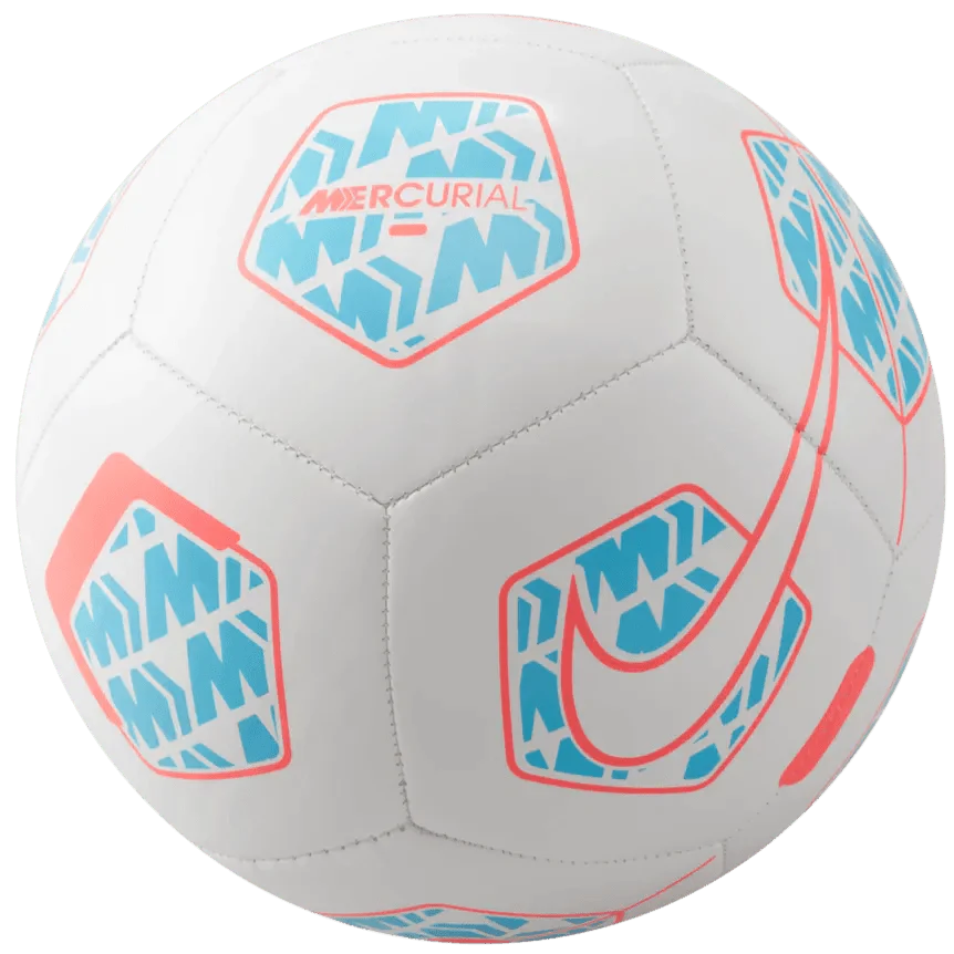 Nike SP23 Mercurial Fade Training Ball - White-Blue-Pink - Image 2