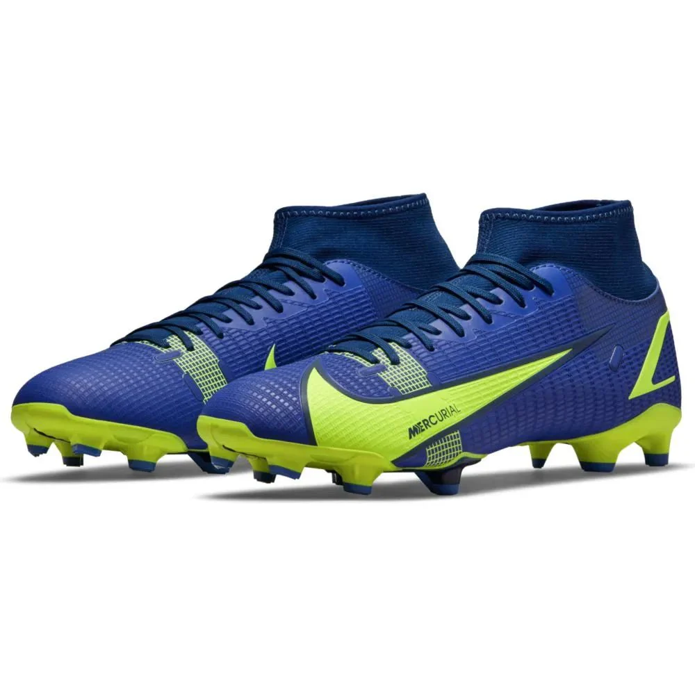 Nike Superfly 8 Academy FG-MG - Sapphire-Volt - Image 3