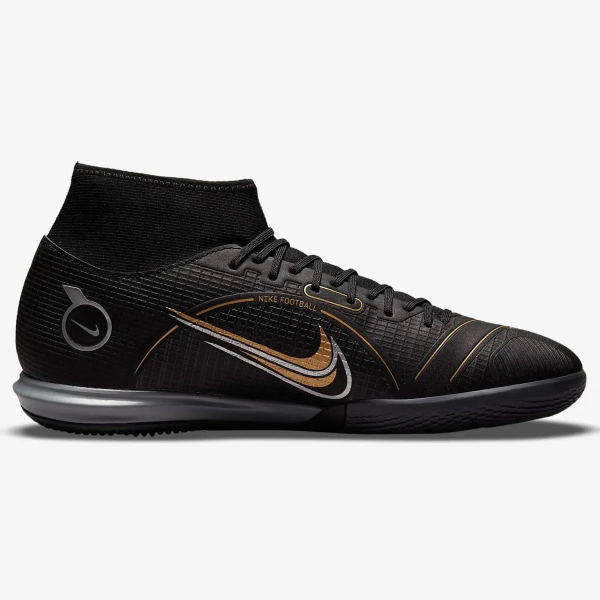 Nike Superfly 8 Academy IC - Black-Gold - Image 2