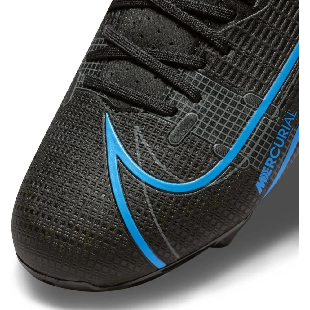 Nike Vapor 14 Academy FG-MG - Black-Blue - Image 6