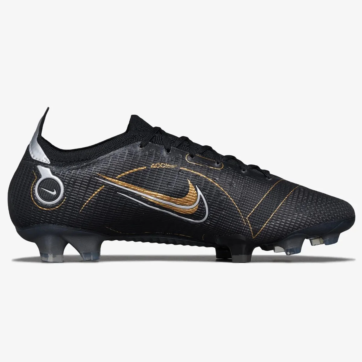 Nike Vapor 14 Elite FG - Black-Gold - Image 2