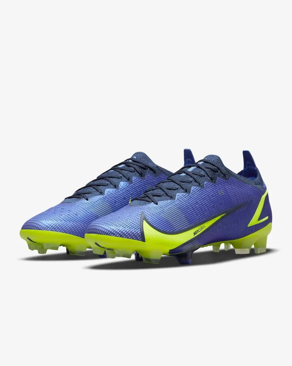 Nike Vapor 14 Elite FG - Sapphire-Volt - Image 3