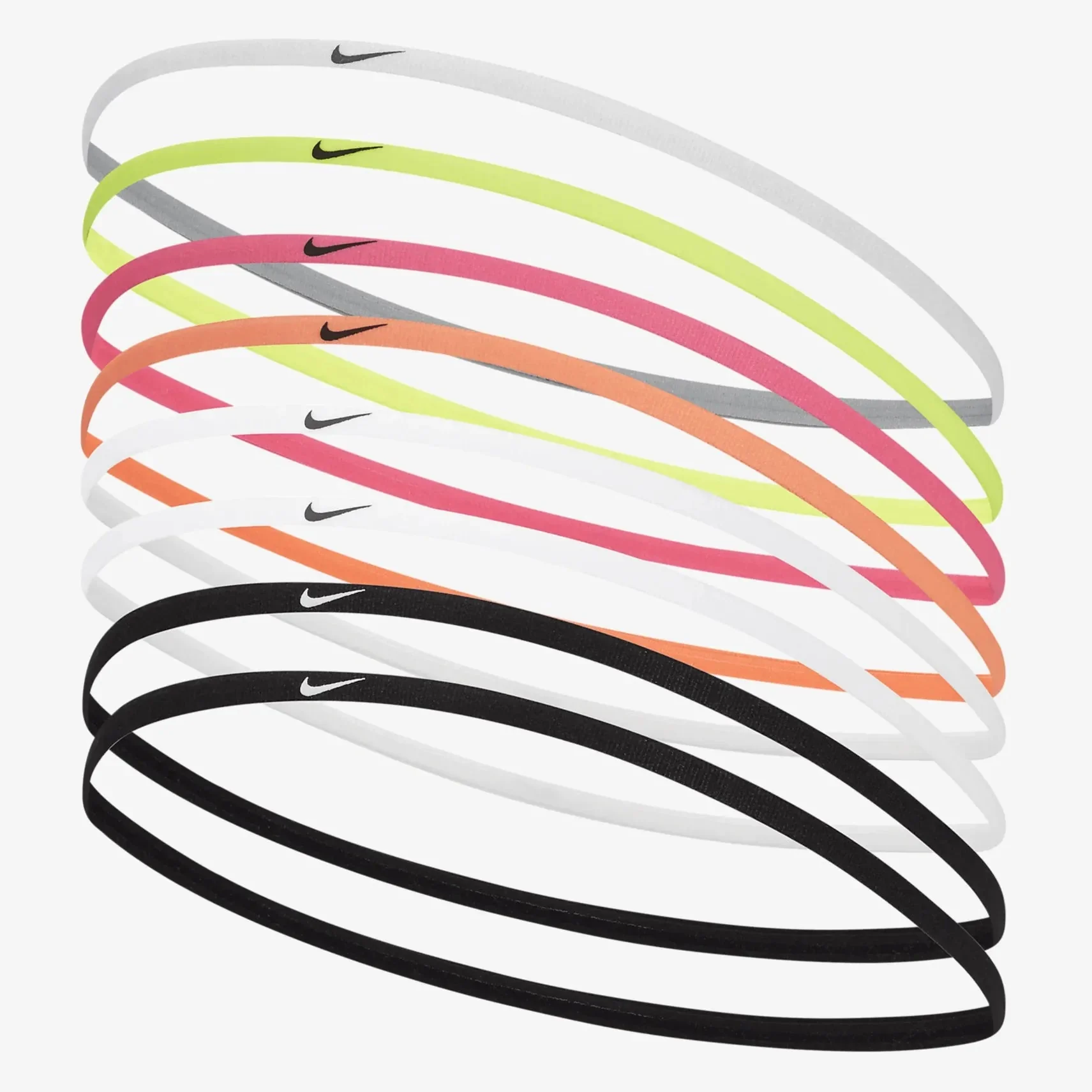 Nike Youth Skinny Headbands 8 Pack