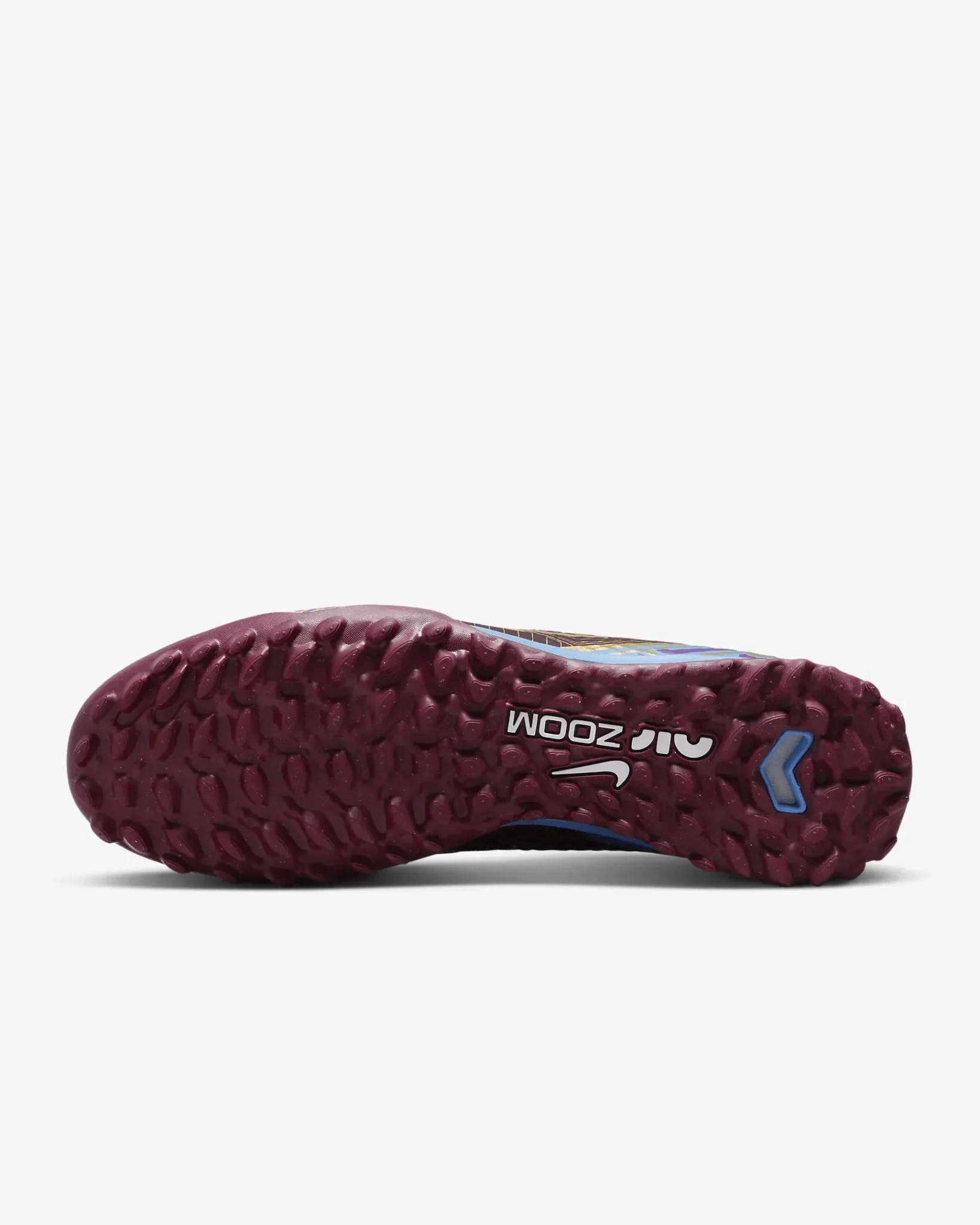 Nike Zoom Superfly 9 Academy KM Turf - Dark Beetroot-Gold - Image 5