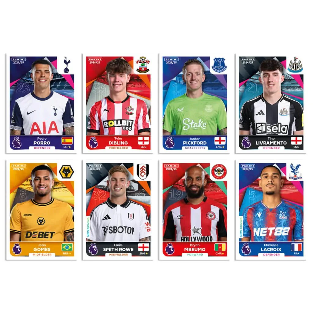 Panini 2024-25 Premier League Official Collection Pack (5 Pack) - Image 3