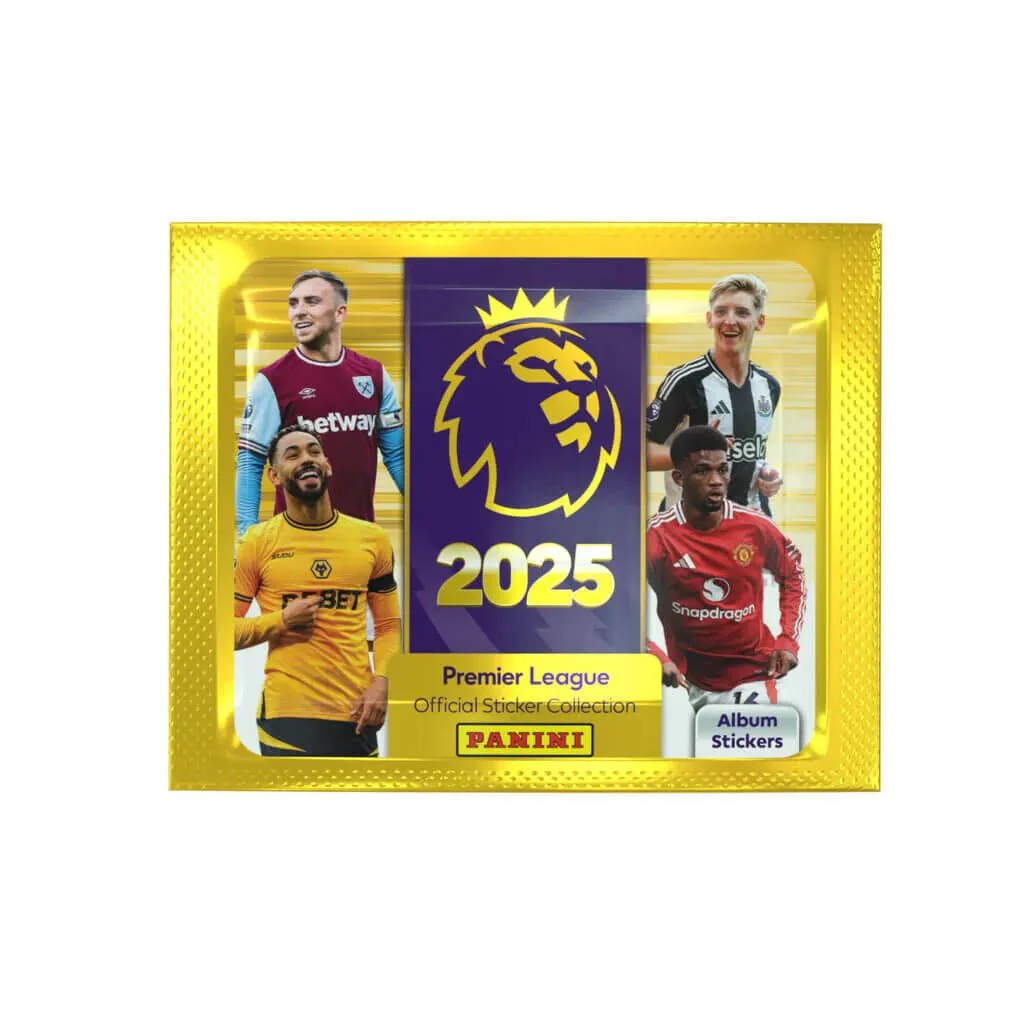 Panini 2024-25 Premier League Official Sticker Collection Box (50 Packs) - Image 2