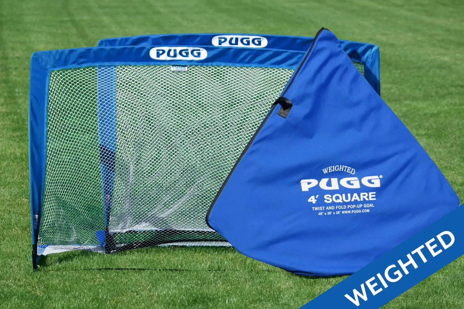 Pugg Ultra 90 Weighted 4 Footer Pop Up Square (Pair)