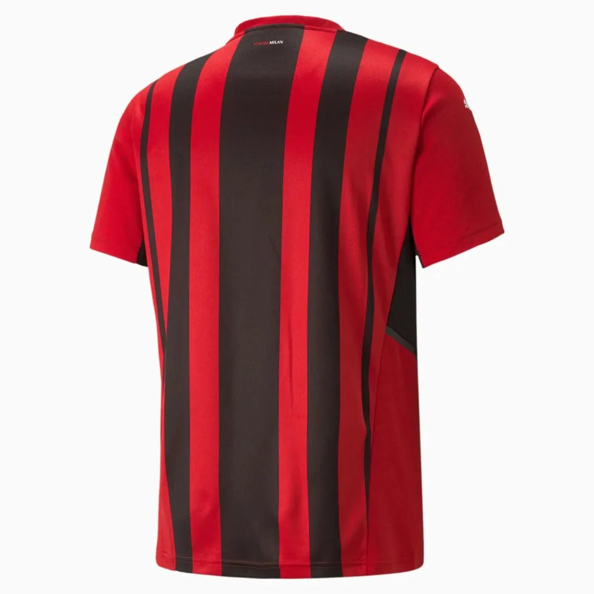 Puma 2021-22 AC Milan Home Jersey - Red-Black - Image 2