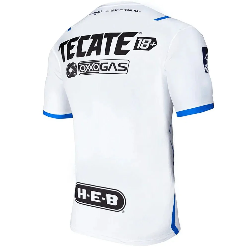 Puma 2021-22 Monterrey Away Jersey - White-Royal - Image 2