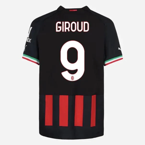 Puma 2022-23 AC Milan Home Jersey Red-Black