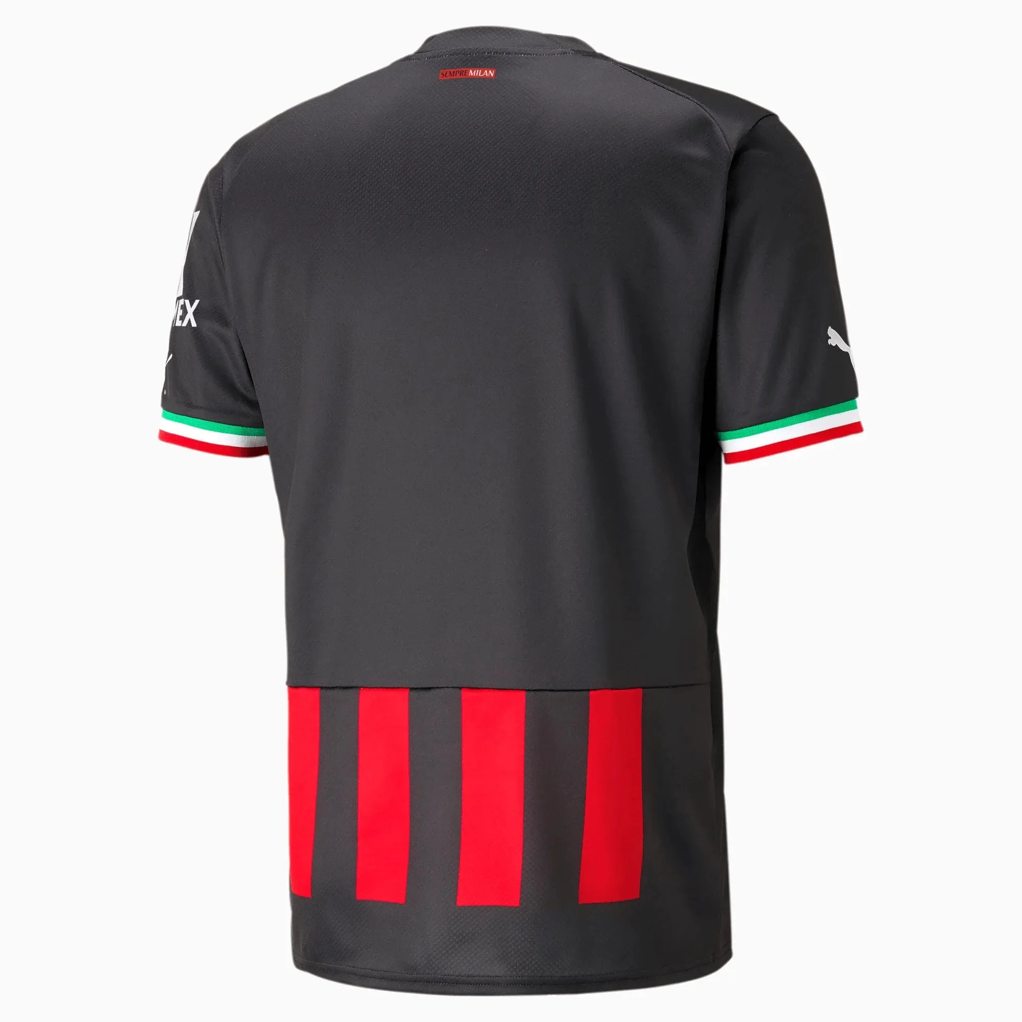 Puma 2022-23 AC Milan Home Jersey Red-Black - Image 3