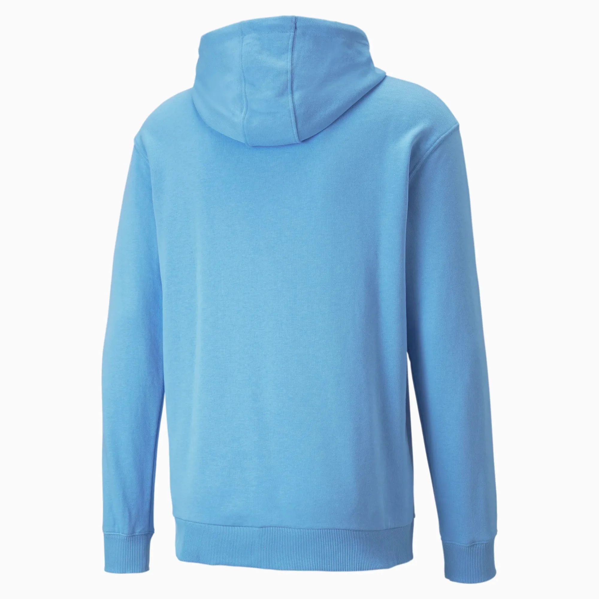 Puma 2022-23 Manchester City FtblCulture Hoody - Light Blue-White - Image 2