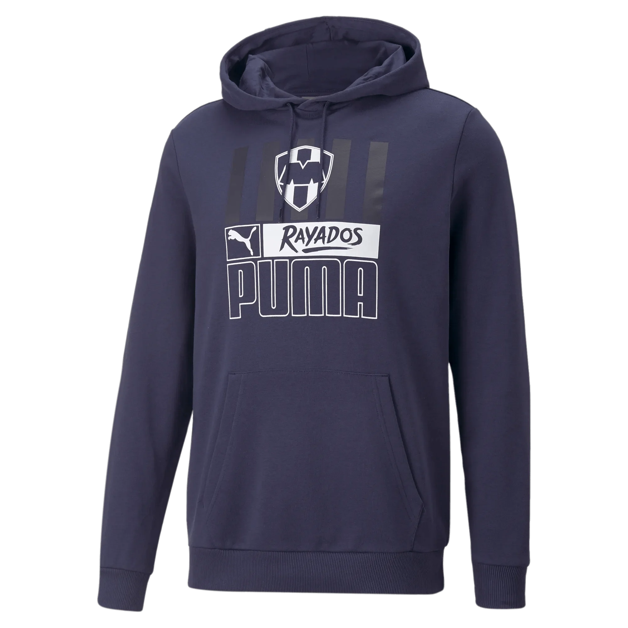Puma 2022-23 Monterrey Core Hoodie - Navy-White