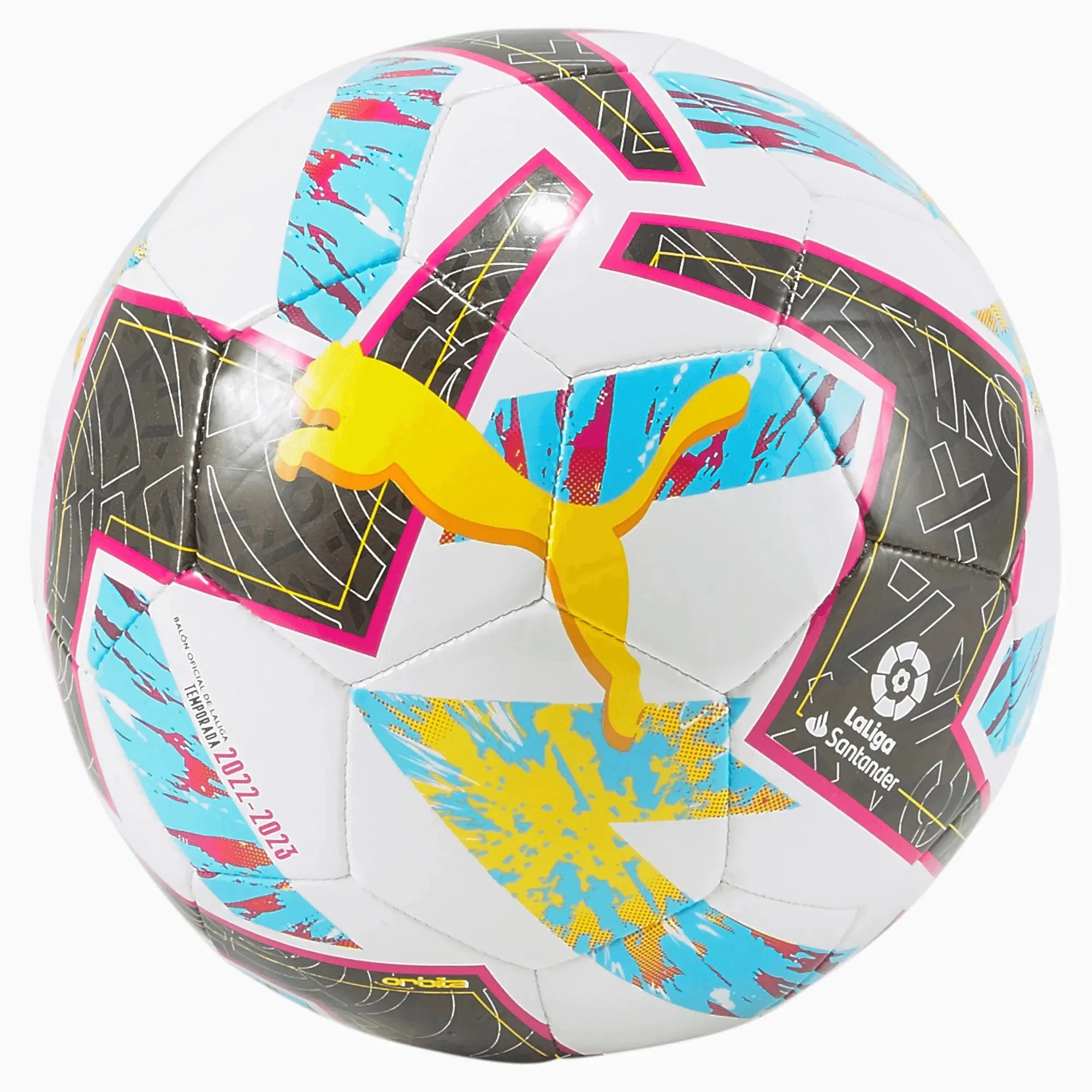 Puma 2022-23 Orbita La Liga 1 MS Mini Ball - White-Blue