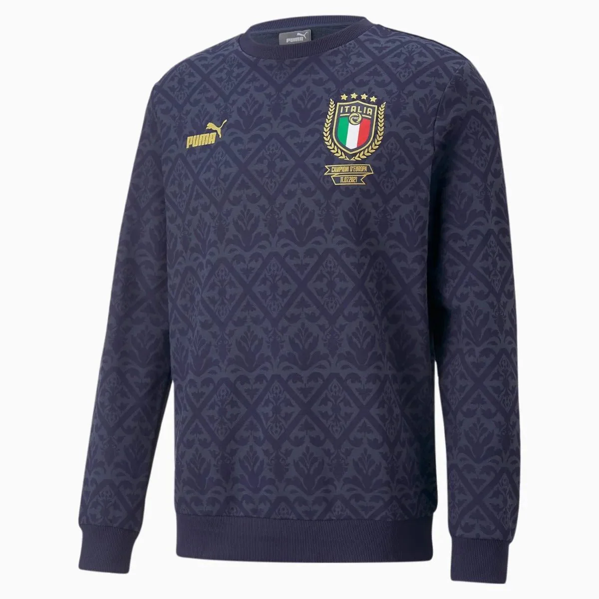 Puma 2022 Italy  Graphic Winner Sweatshirt - Navy