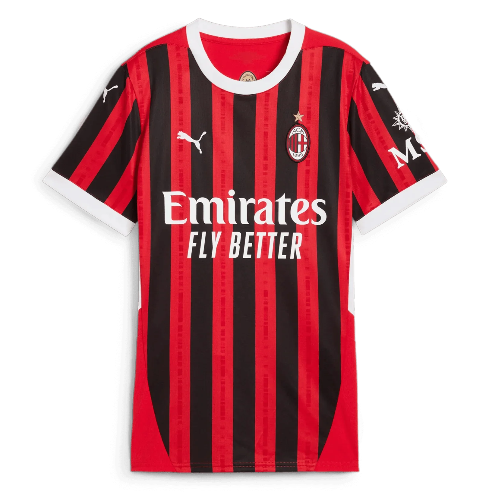 Puma 2024-25 AC Milan Women's Stadium Home Jersey