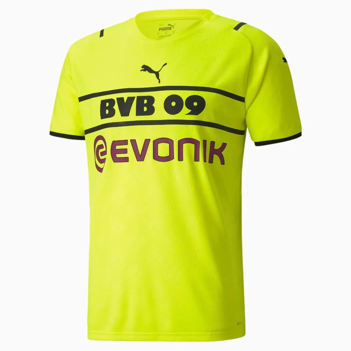 Puma Borussia Dortmund 2021-22 Third Cup Jersey - Safety Yellow-Black