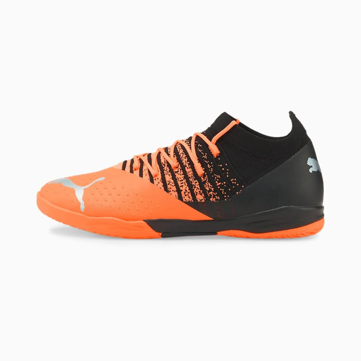 Puma Future 3.3  Indoor - Neon Citrus-Silver-Black - Image 2