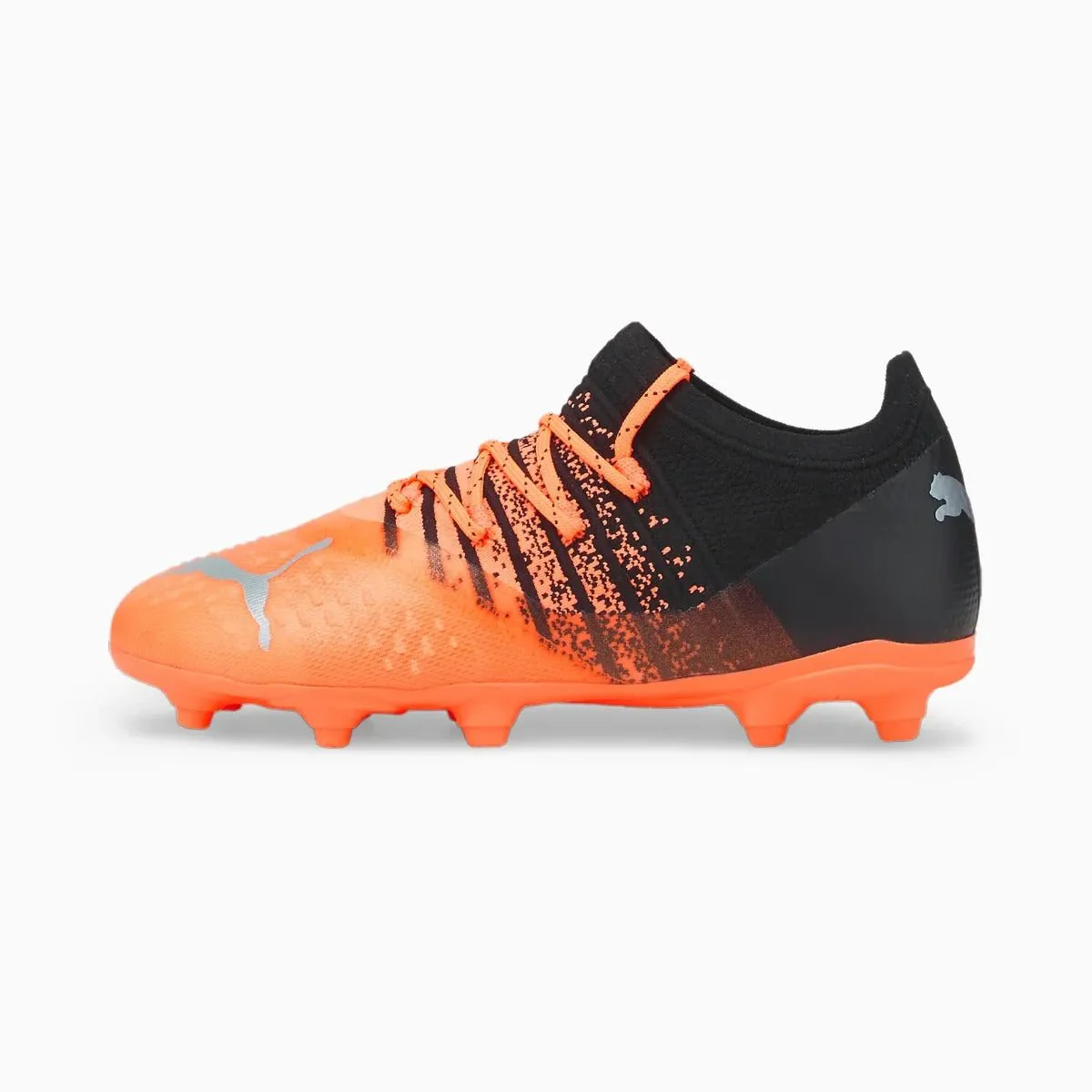 Puma Junior Future 2.3 FG-AG - Neon Citrus-Silver-Black - Image 2