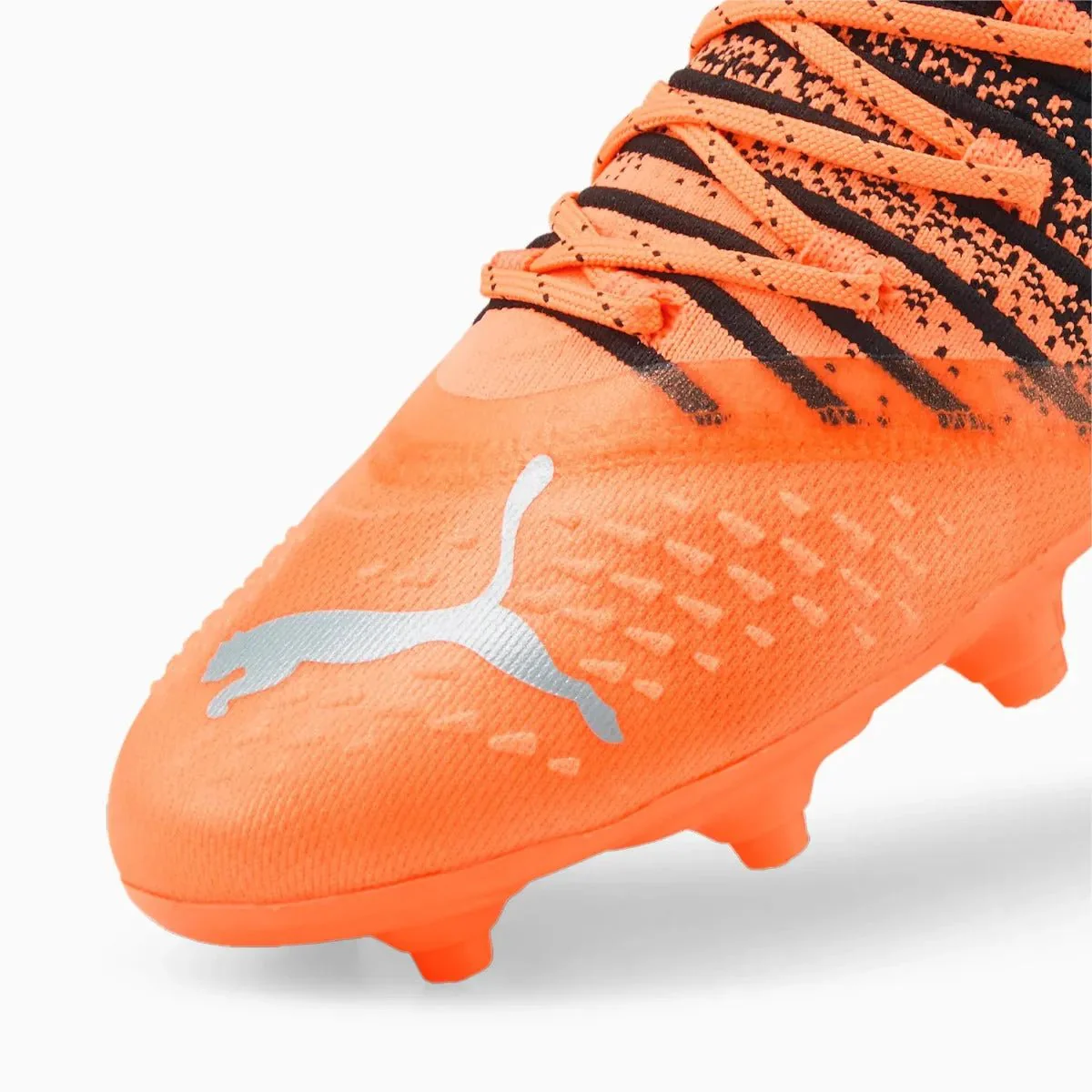 Puma Kids Future 2.3 FG-AG - Neon Citrus-Silver-Black - Image 8