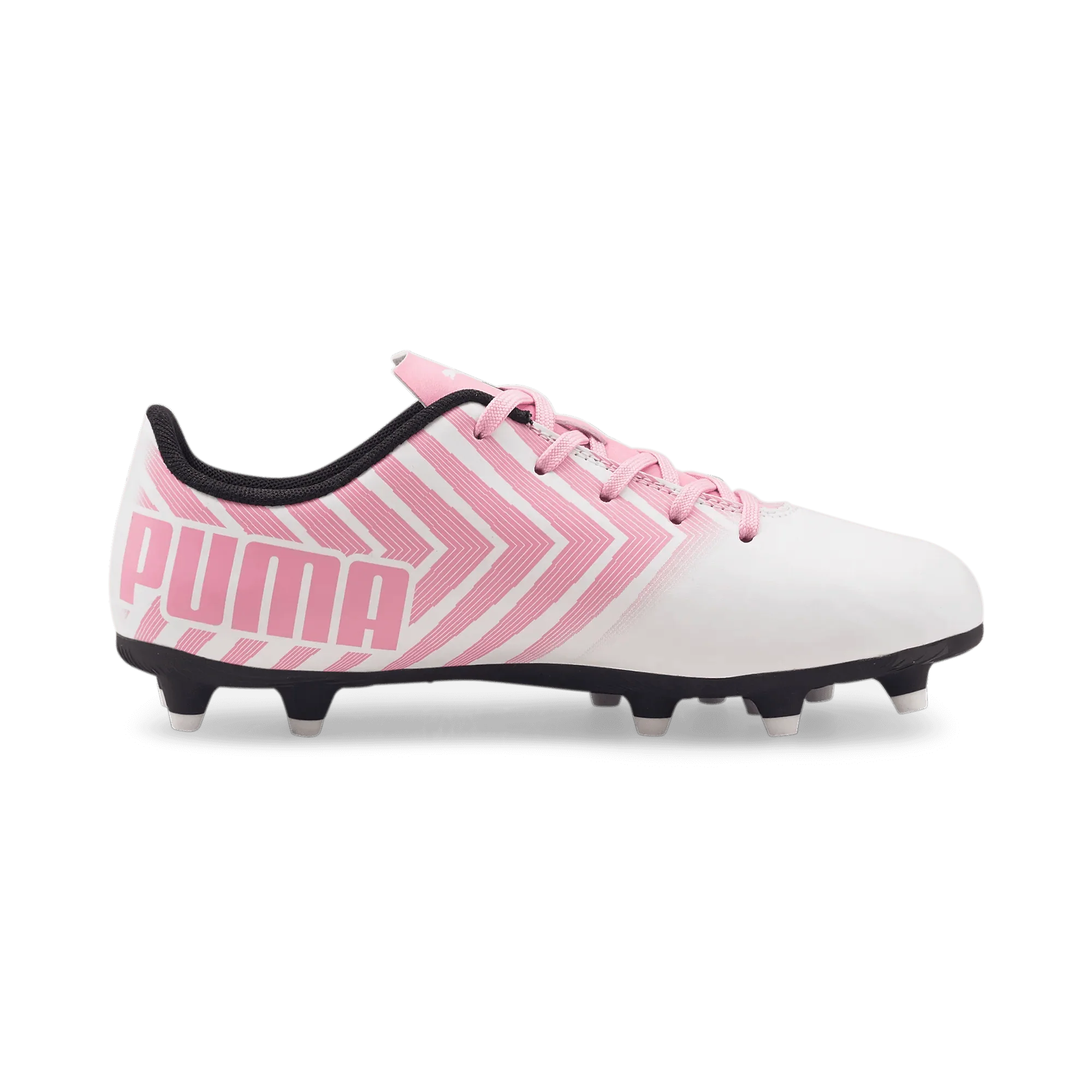 Puma Kids Tacto II FG-AG - White-Pink - Image 3