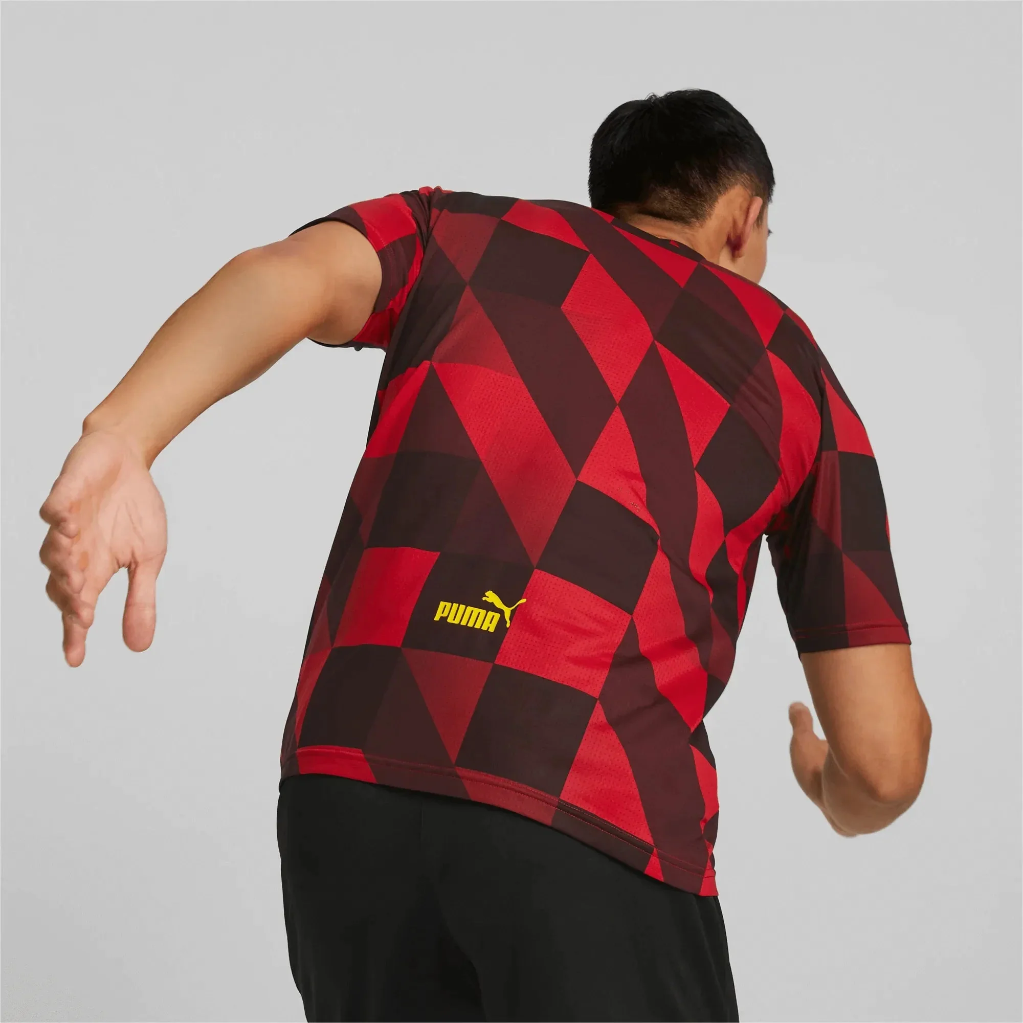 Puma 2023 Manchester City Pre-Match Jersey - Red - Black - Image 4