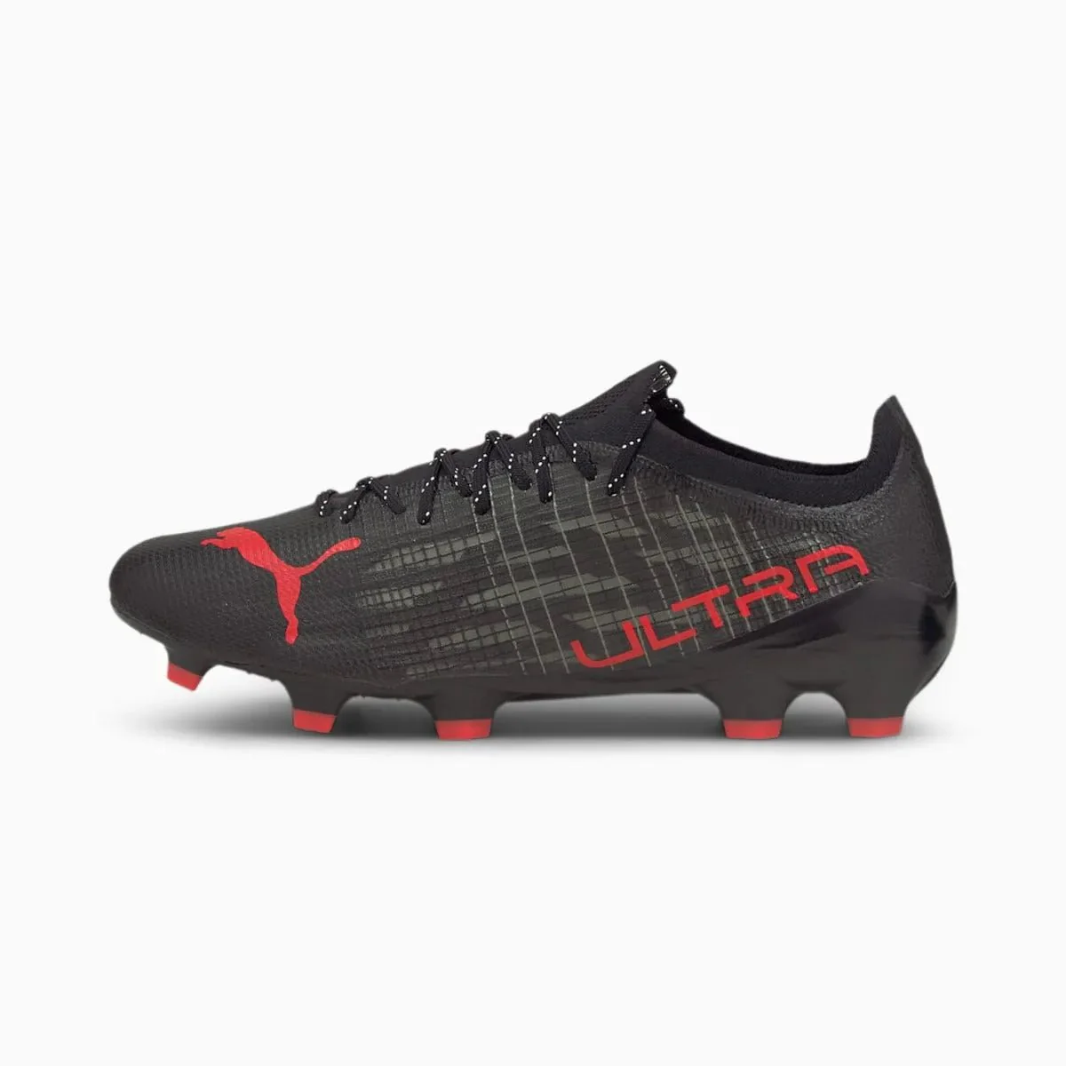Puma Ultra 1.3 FG-AG - Black-Sunblazing - Image 2