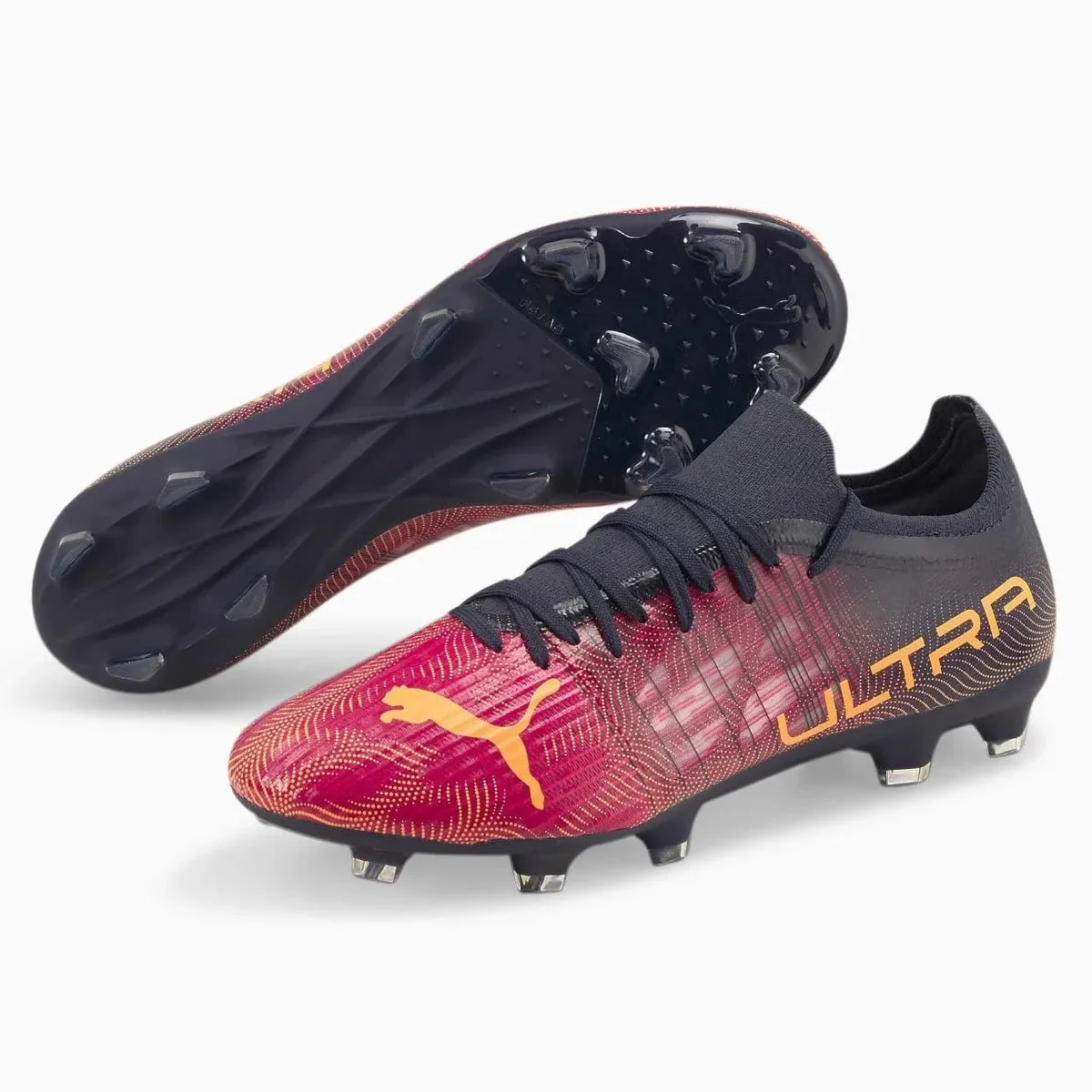 Puma Ultra 3.4 FG-AG - Fuchsia-Neon Citrus