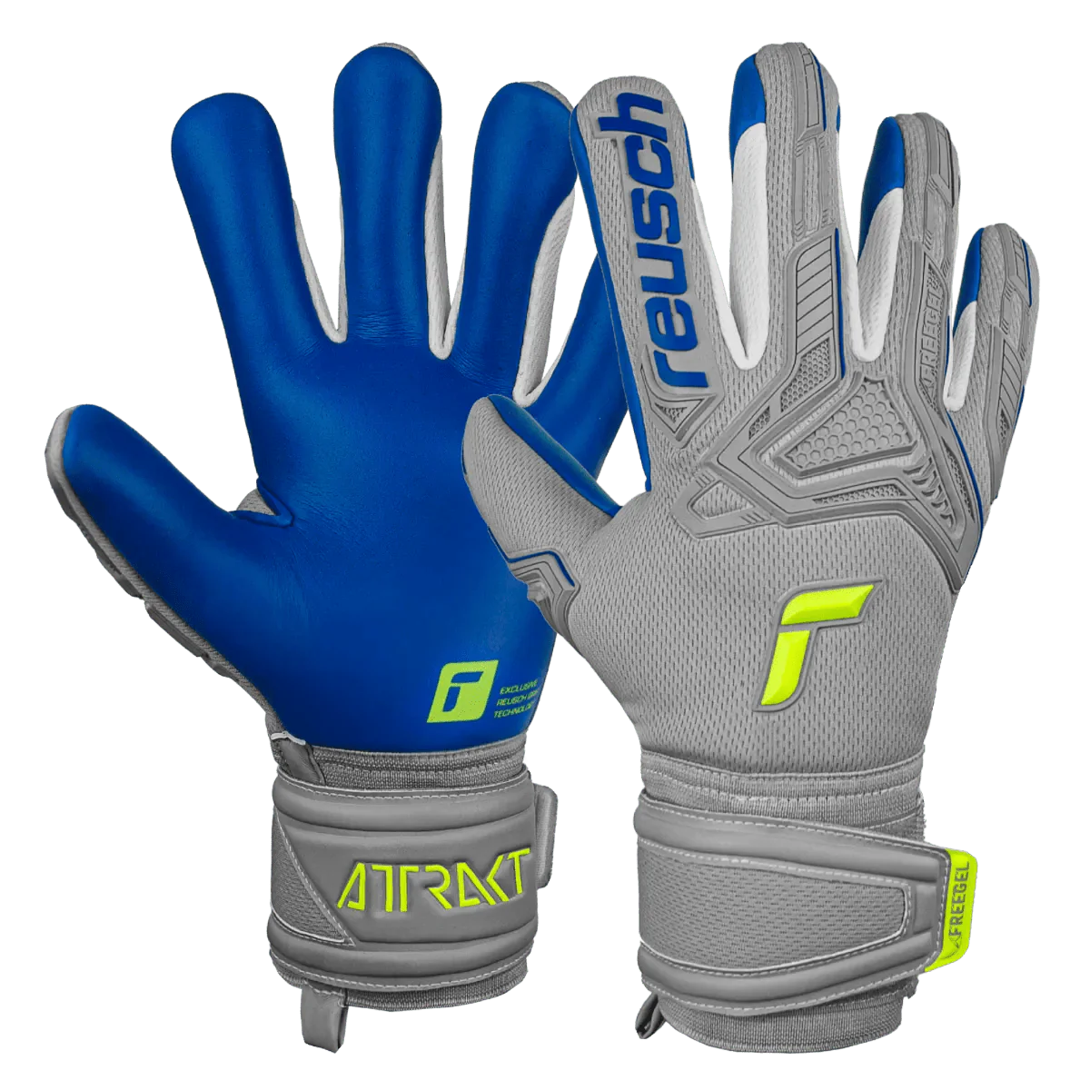 Reusch Attrakt Freegel Silver Finger Support