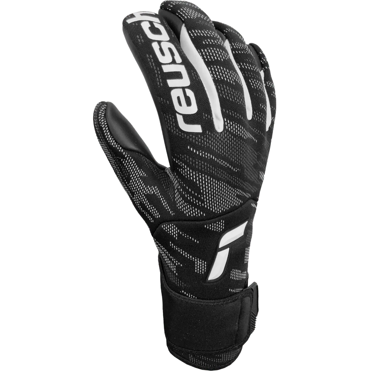 Reusch Pure Contact Infinity Goalkeeper Gloves - Black - Image 2