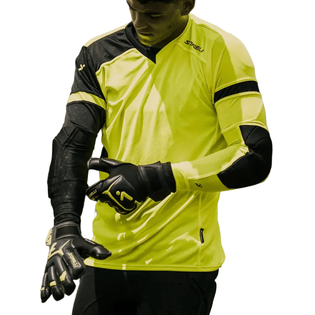 Storelli Exoshield Gladiator Youth Goalkeeper Jersey - Volt - Image 3