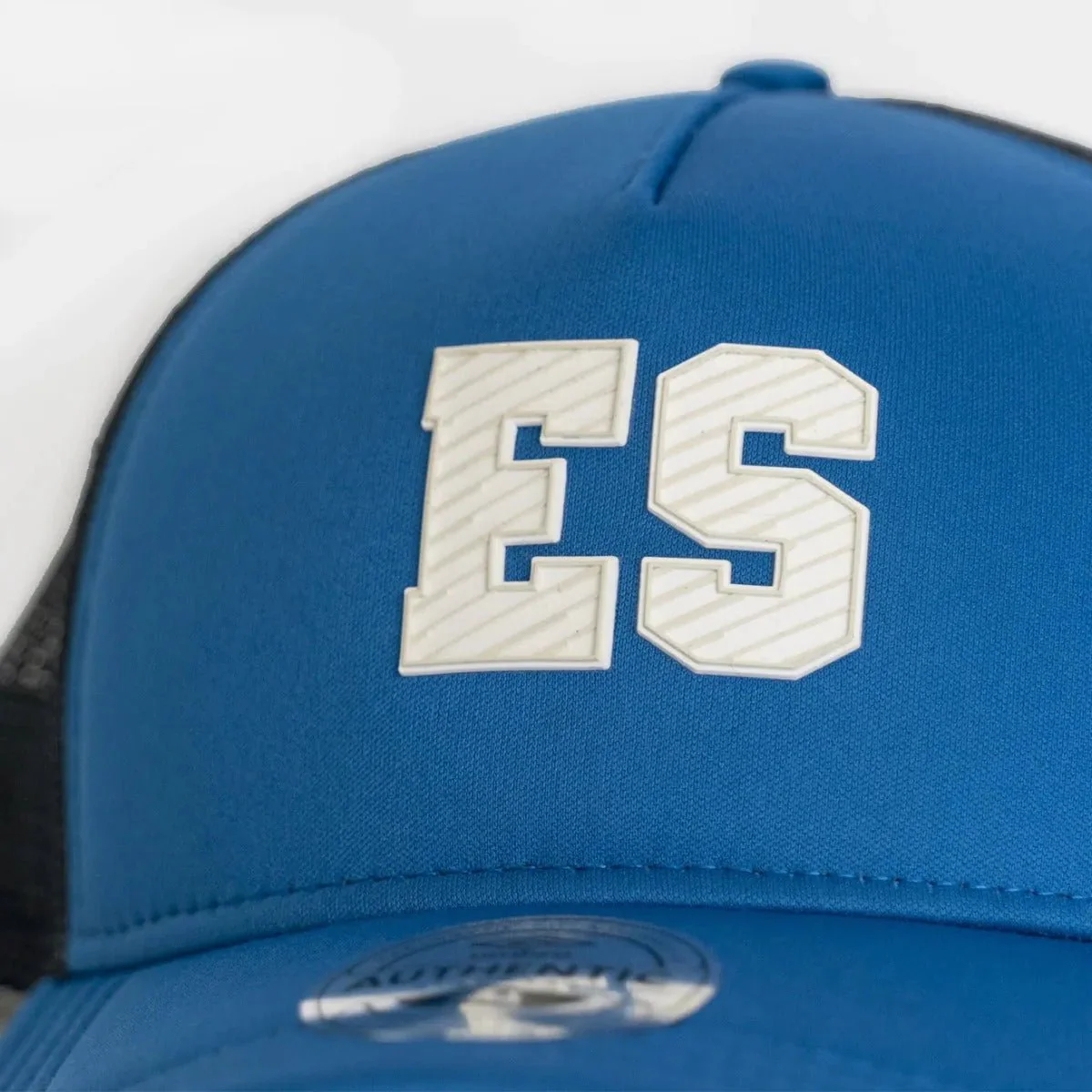 Umbro El Salvador Trucker Hat - Royal Blue-Navy - Image 2
